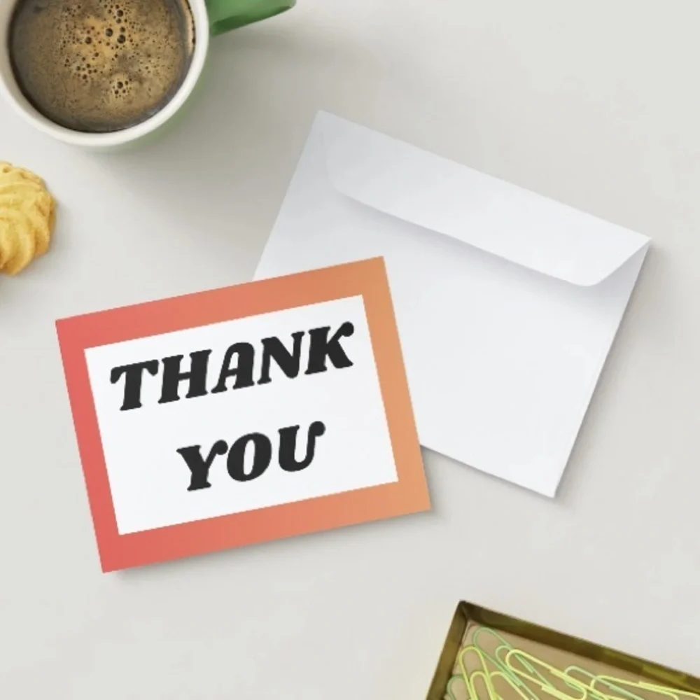 Set of 10 Thank You Post Cards